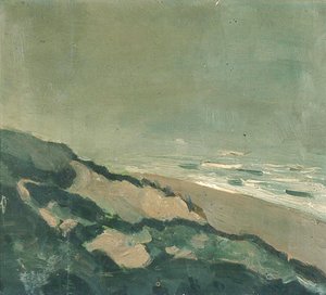 Dunas y mar de Theo van Doesburg